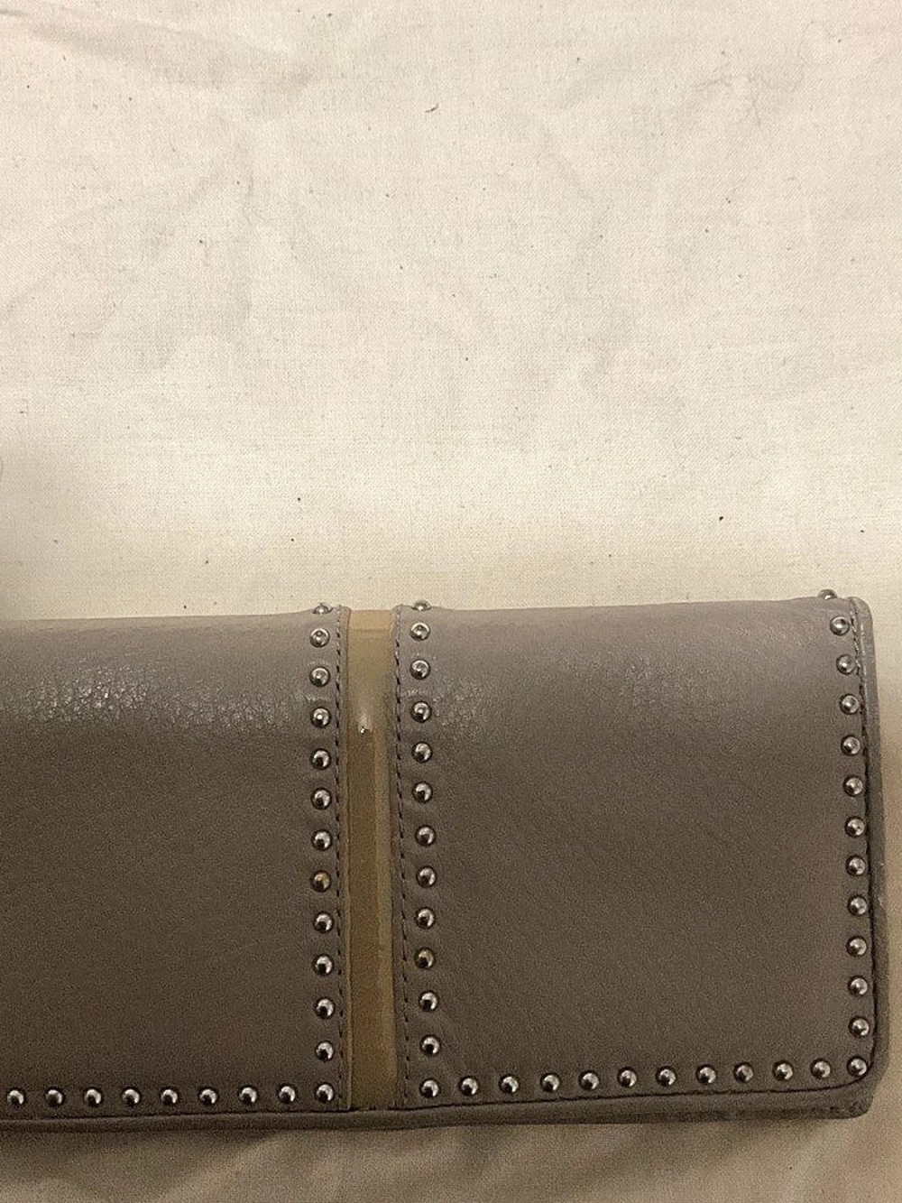 Brighton Studded Wallet in Brown